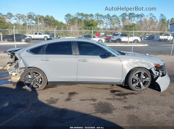 1HGCY2F50RA023369 2024 HONDA ACCORD HYBRID Серый Вид задней части салона