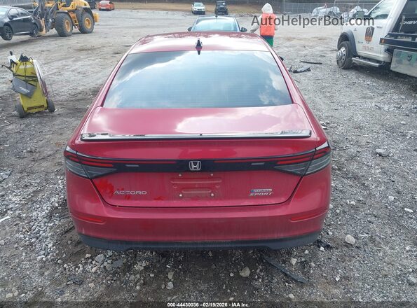 1HGCY2F50RA091672 2024 HONDA ACCORD HYBRID Красный 