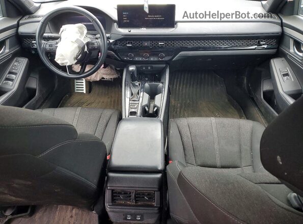 1HGCY2F50SA006271 2025 HONDA ACCORD Black Widok deski rozdzielczej
