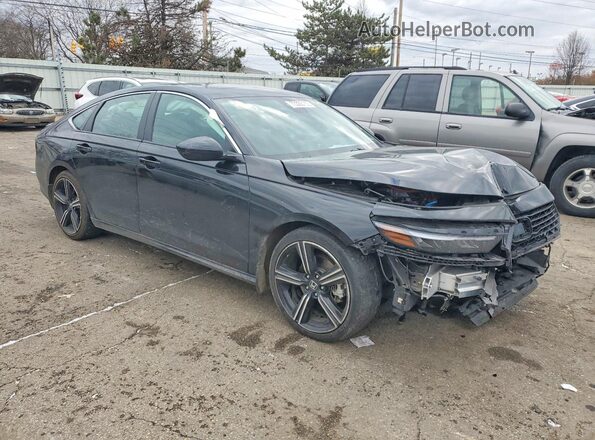 1HGCY2F50SA006271 2025 HONDA ACCORD Black Przód prawy
