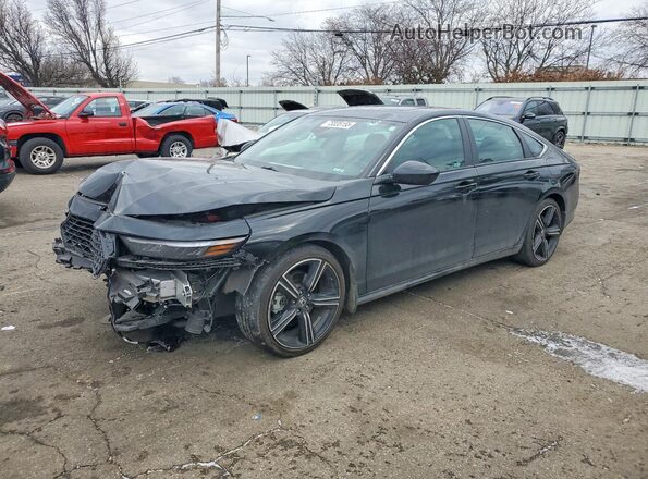 1HGCY2F50SA006271 2025 HONDA ACCORD Black Przód lewy