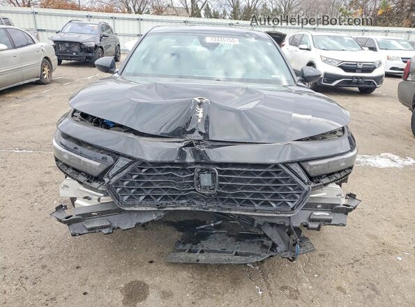 1HGCY2F50SA006271 2025 HONDA ACCORD Black Widok z przodu