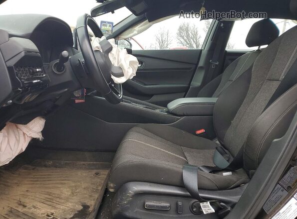 1HGCY2F50SA006271 2025 HONDA ACCORD Black Widok wnętrza z przodu