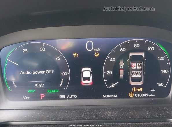 1HGCY2F50SA011714 2025 HONDA ACCORD HYBRID Синий Вид задних сидений