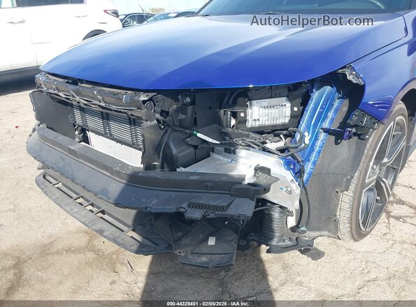 1HGCY2F50SA011714 2025 HONDA ACCORD HYBRID Синий Вид спереди