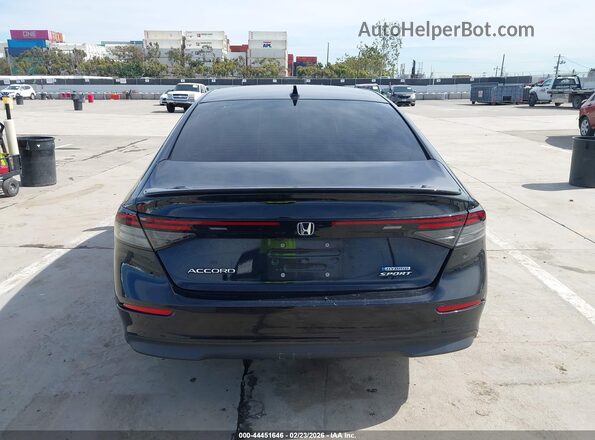 1HGCY2F52PA009454 2023 HONDA ACCORD HYBRID Черный 