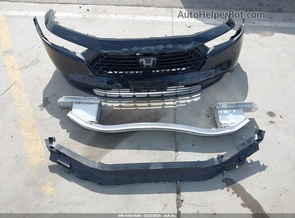 1HGCY2F52PA009454 2023 HONDA ACCORD HYBRID Черный Вид щитка приборов