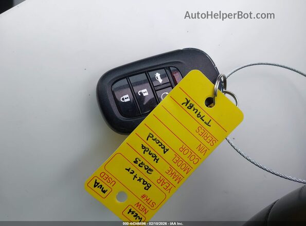 1HGCY2F53PA014257 2023 HONDA ACCORD HYBRID Белый Вид панели приборов