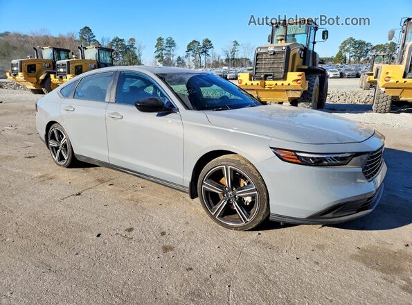 1HGCY2F53RA081508 2024 HONDA ACCORD Серый Передняя правая четверть