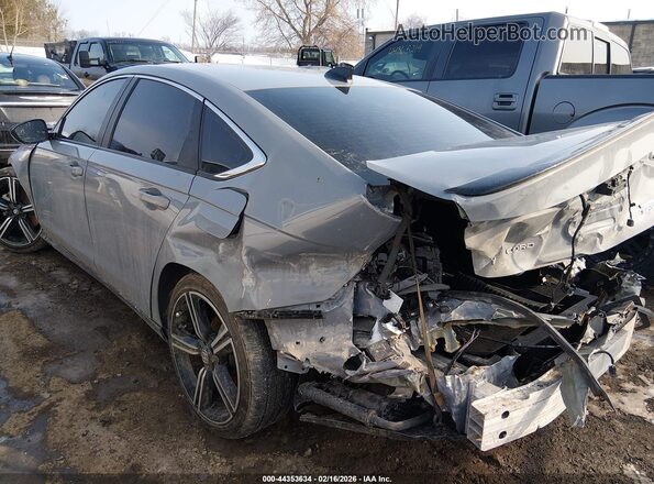 1HGCY2F56PA062108 2023 HONDA ACCORD HYBRID Серый Задняя левая четверть