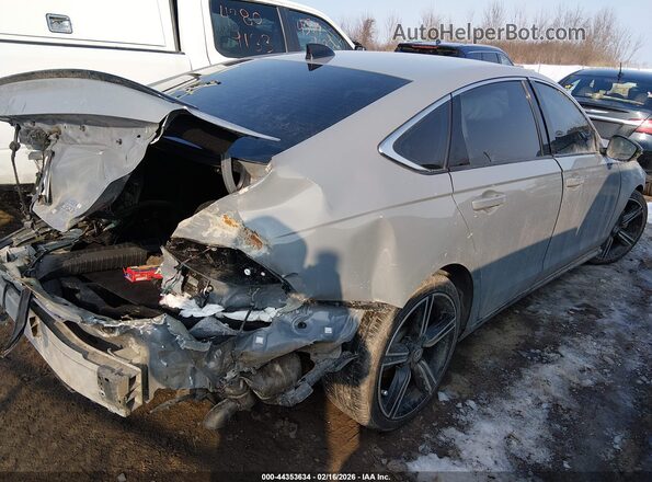 1HGCY2F56PA062108 2023 HONDA ACCORD HYBRID Серый Задняя правая четверть