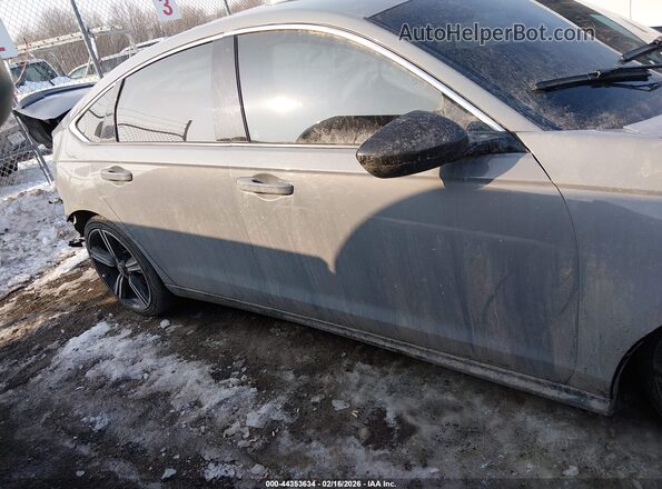 1HGCY2F56PA062108 2023 HONDA ACCORD HYBRID Серый Панорамный вид салона 360°
