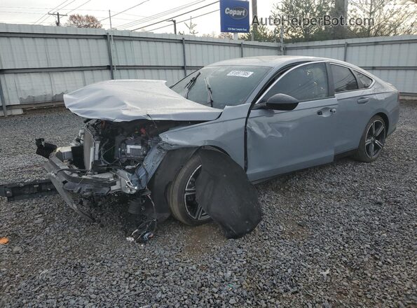 1HGCY2F57PA006596 2023 HONDA ACCORD Синий Передняя левая четверть