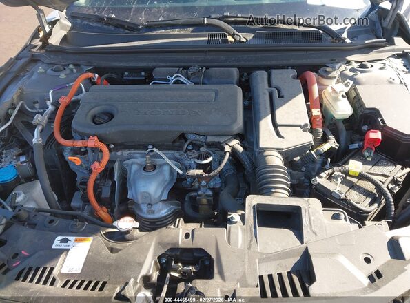 1HGCY2F57RA090261 2024 HONDA ACCORD HYBRID Gray Vista trasera