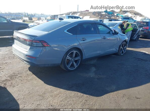 1HGCY2F57RA090261 2024 HONDA ACCORD HYBRID Gray Trasero derecho