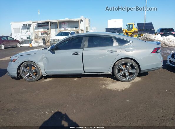 1HGCY2F57RA090261 2024 HONDA ACCORD HYBRID Gray Vista interior de 360 grados