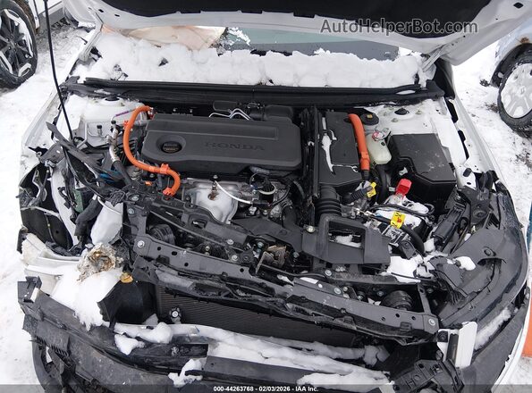 1HGCY2F58SA027353 2025 HONDA ACCORD HYBRID White Widok z tyłu