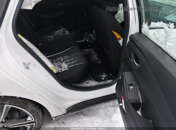 1HGCY2F58SA027353 2025 HONDA ACCORD HYBRID White Widok naklejki z numerem VIN