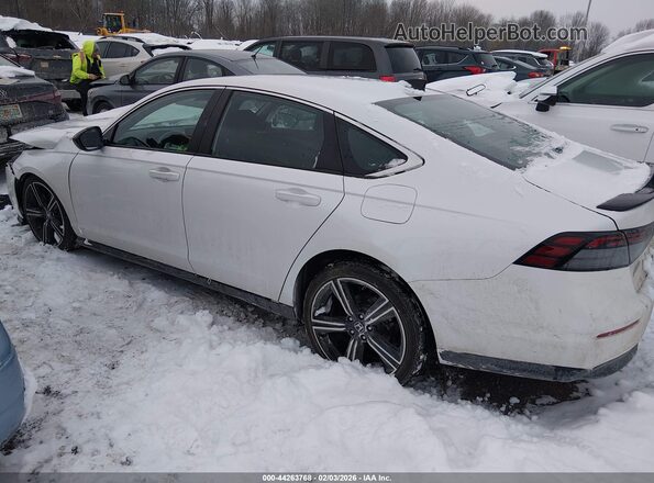 1HGCY2F58SA027353 2025 HONDA ACCORD HYBRID White Tył lewy