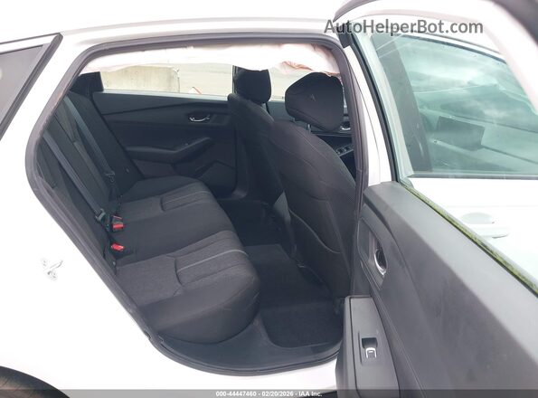 1HGCY2F59PA011542 2023 HONDA ACCORD HYBRID White Widok naklejki z numerem VIN