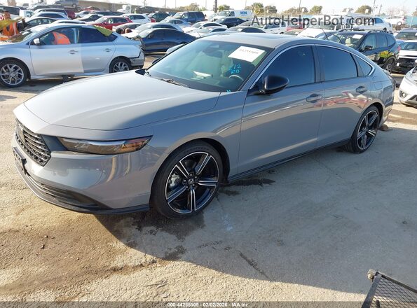 1HGCY2F59SA022212 2025 HONDA ACCORD HYBRID Gray Front left