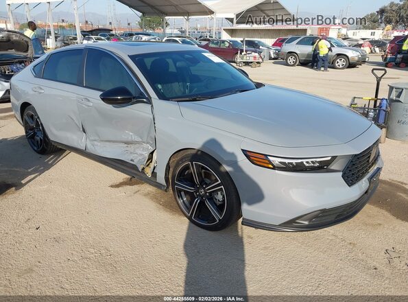 1HGCY2F59SA022212 2025 HONDA ACCORD HYBRID Gray Front right