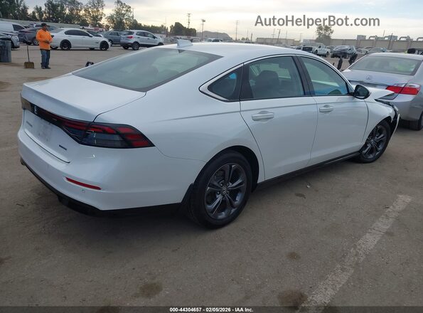 1HGCY2F63RA066824 2024 HONDA ACCORD HYBRID White Задня права чверть