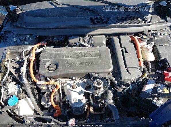 1HGCY2F64RA059297 2024 HONDA ACCORD HYBRID Черный Вид сзади