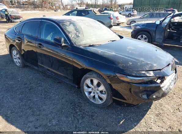 1HGCY2F64RA059297 2024 HONDA ACCORD HYBRID Черный Передняя правая четверть