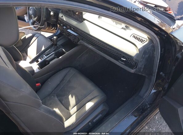 1HGCY2F64RA059297 2024 HONDA ACCORD HYBRID Черный Вид салона спереди