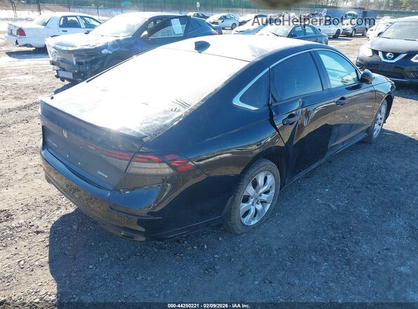 1HGCY2F64RA059297 2024 HONDA ACCORD HYBRID Черный Задняя правая четверть
