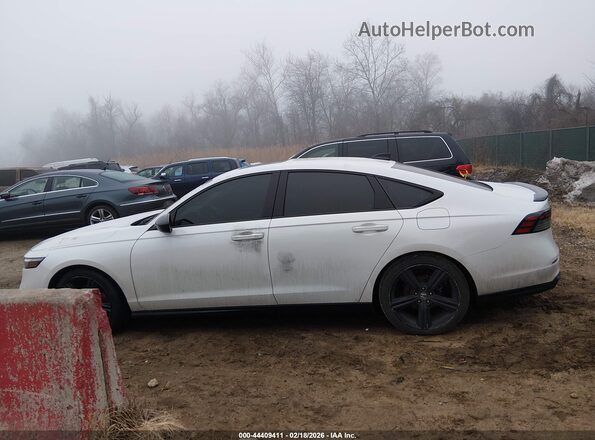 1HGCY2F71PA015196 2023 HONDA ACCORD HYBRID Белый Панорамный вид салона 360°