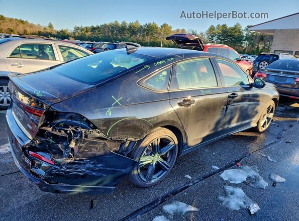 1HGCY2F77SA020962 2025 HONDA ACCORD Черный Задняя правая четверть