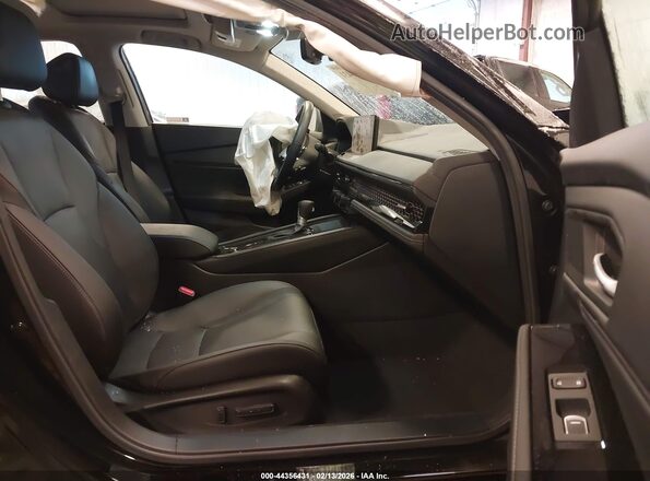 1HGCY2F81SA009514 2025 HONDA ACCORD HYBRID Черный Вид салона спереди