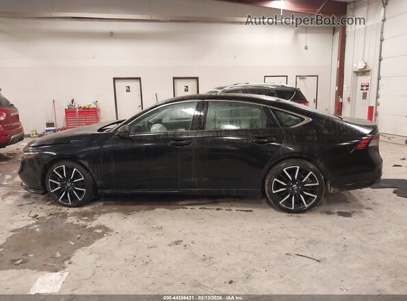 1HGCY2F81SA009514 2025 HONDA ACCORD HYBRID Черный Панорамный вид салона 360°
