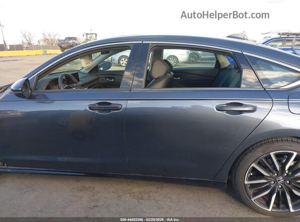 1HGCY2F82PA044585 2023 HONDA ACCORD HYBRID Серый Панорамный вид салона 360°