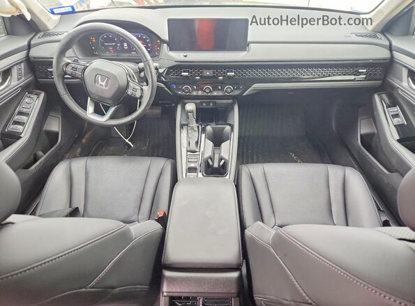 1HGCY2F84RA034661 2024 HONDA ACCORD Белый Вид панели приборов