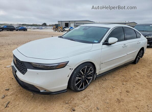 1HGCY2F84RA034661 2024 HONDA ACCORD Белый Передняя левая четверть