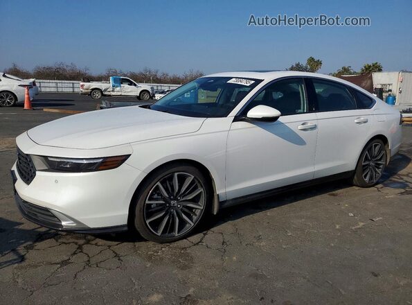 1HGCY2F86SA059521 2025 HONDA ACCORD Белый Передняя левая четверть