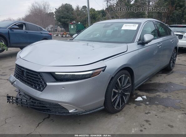 1HGCY2F87SA056367 2025 HONDA ACCORD HYBRID Серебряный Передняя левая четверть