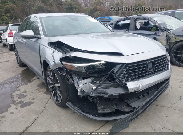 1HGCY2F87SA056367 2025 HONDA ACCORD HYBRID Серебряный Вид спереди