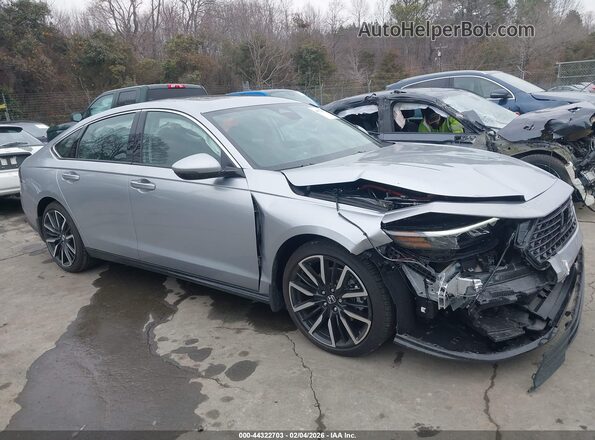 1HGCY2F87SA056367 2025 HONDA ACCORD HYBRID Серебряный Вид задней части салона