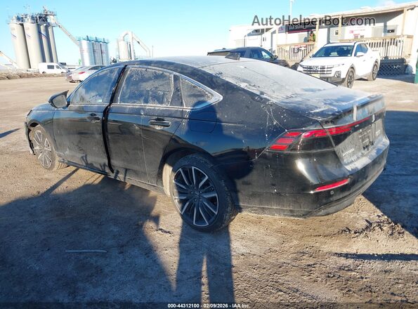 1HGCY2F88SA073551 2025 HONDA ACCORD HYBRID Черный Задняя левая четверть