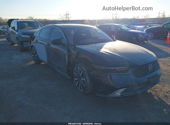 1HGCY2F88SA073551 2025 HONDA ACCORD HYBRID Черный Вид спереди