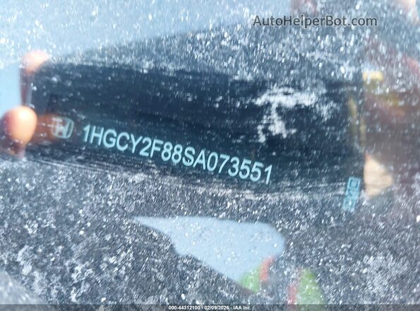 1HGCY2F88SA073551 2025 HONDA ACCORD HYBRID Черный 