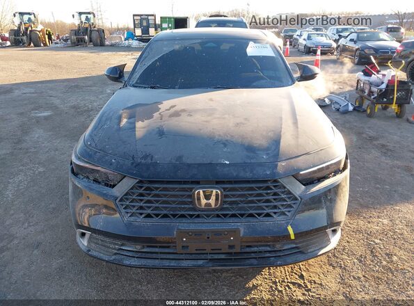 1HGCY2F88SA073551 2025 HONDA ACCORD HYBRID Черный Вид щитка приборов