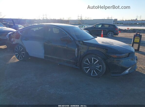 1HGCY2F88SA073551 2025 HONDA ACCORD HYBRID Черный Вид задней части салона