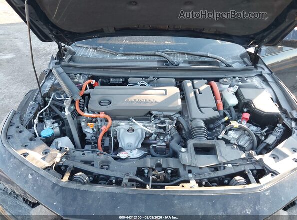 1HGCY2F88SA073551 2025 HONDA ACCORD HYBRID Черный Вид сзади