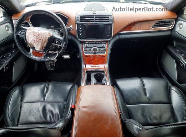 1LN6L9AP7H5608268 2017 LINCOLN CONTINENTA Черный Вид панели приборов