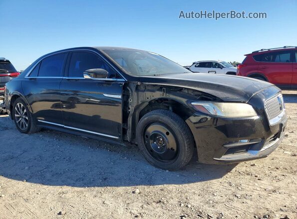 1LN6L9PK3H5628075 2017 LINCOLN CONTINENTA Черный Передняя правая четверть
